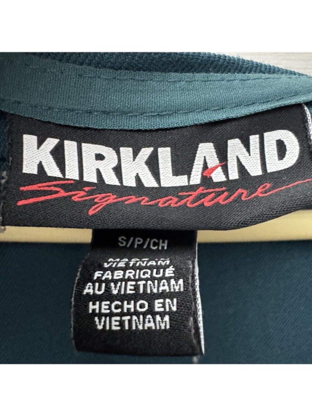 Kirkland Signature Women’s Softshell Jacket Hooded Teal Full Zip Small - Picture 7 of 11